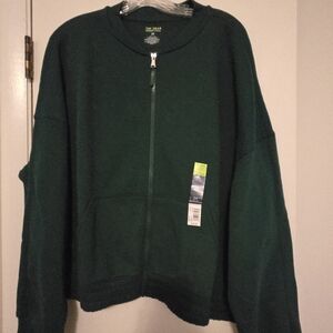 Tek Gear Green Zip-Up Jacket